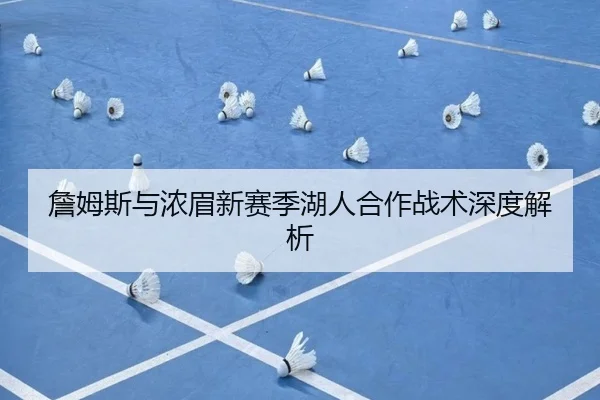 詹姆斯与浓眉新赛季湖人合作战术深度解析